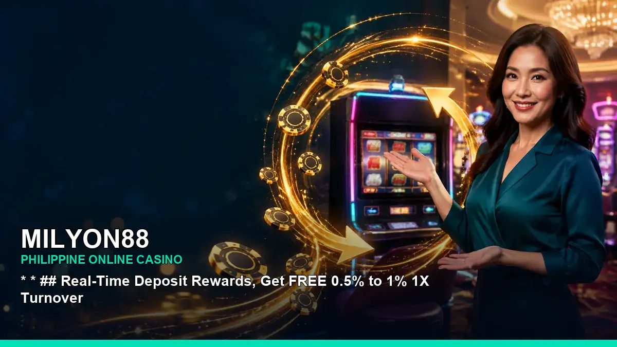 MILYON88 online casino and slot games for Philippine players